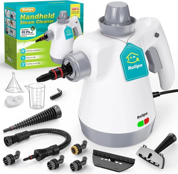 free ads Rolipo Dampfreiniger Handgerät: 48% Off, 1050W Reinigungskraft für Vieles