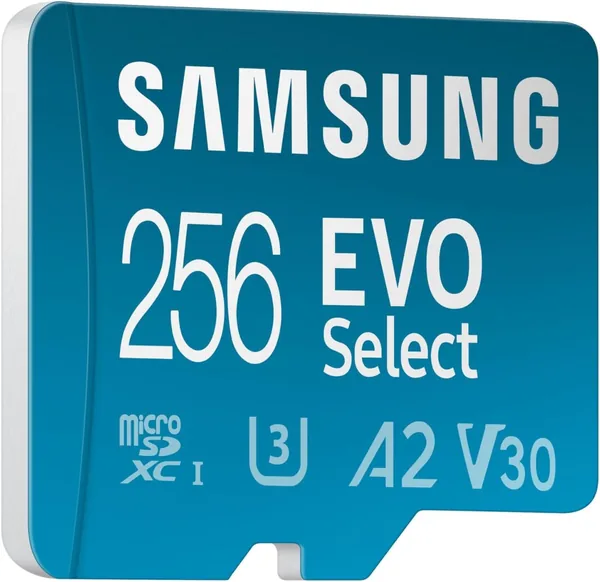 free ads Samsung EVO Select (2024) MicroSD Card 256Go avec Adaptateur SD + Lecteur UHS-I U3 4K UHD Full HD 160Mo/s MB-M – 11% de réduction