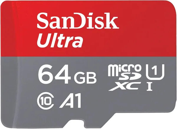 free ads SanDisk Ultra 64GB microSDXC Karte mit Adapter für Chromebook (A1, Class 10, U1) – 50% Rabatt