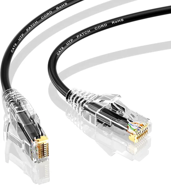 free ads Slim Ethernet Cable 10M Cat6 10G Support RJ45 – Best Deal