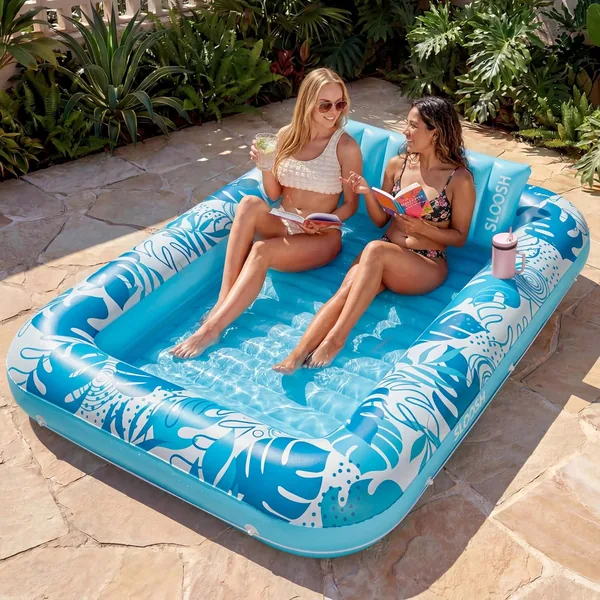 free ads Sloosh Inflatable Tanning Pool Float – Best Deal