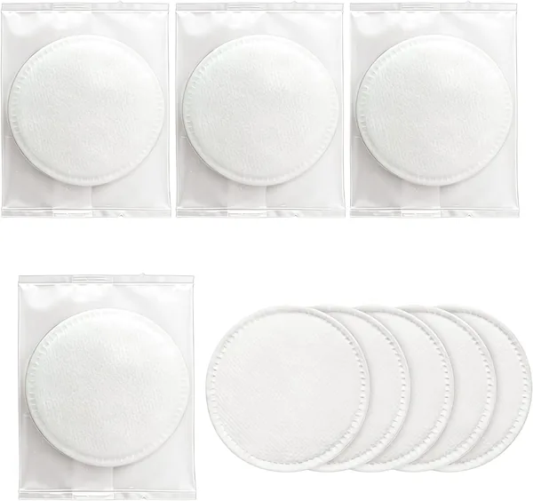 free ads Soft Cotton Facial Pads – Travel Pack, Makeup Remover Wipes
