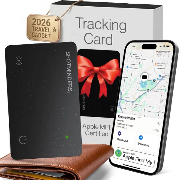 free ads SPOTMINDERS Apple Find My Wallet Tracker – Best Deal