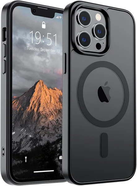 free ads SUPFINE Magnetic iPhone 13 Pro Max Case – 10FT Drop Protection – Slim