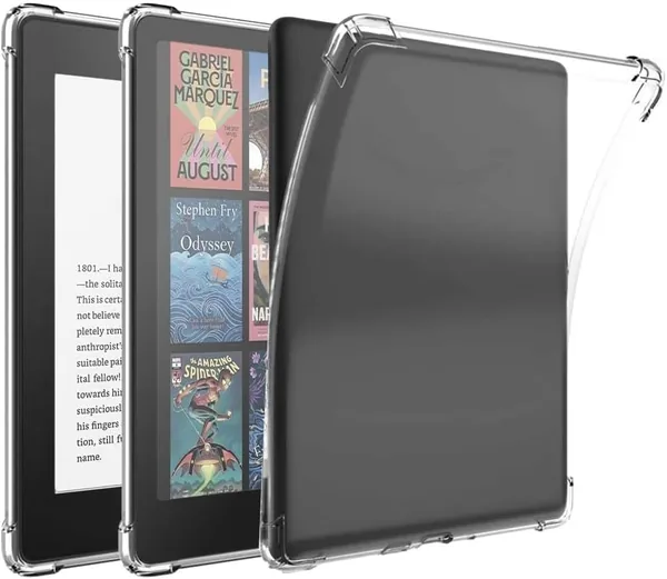 free ads T Tersely Clear Case for Kindle Paperwhite 12th (2024) & Colorsoft Signature Edition, Ultra Crystal