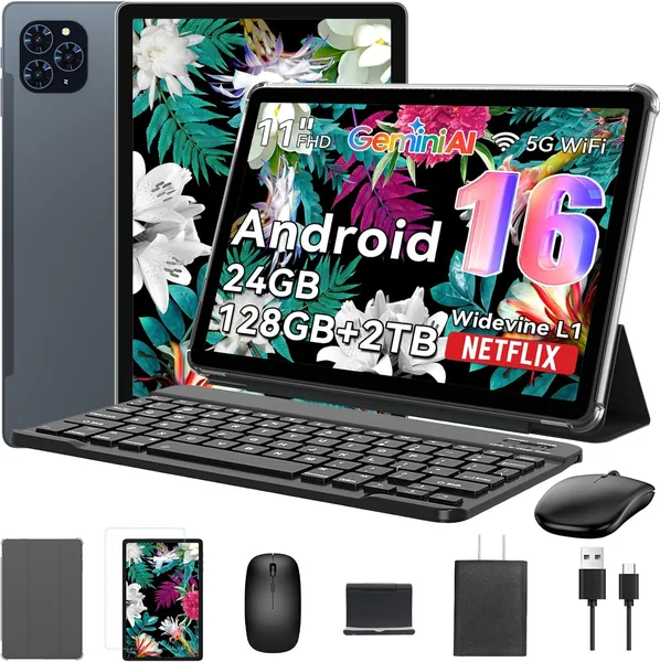 free ads Tablet 2026 Android 16: Gemini AI, 11″ FHD, 24GB RAM Best Deal