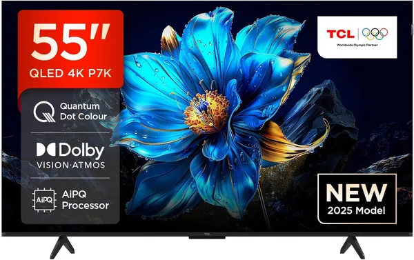 free ads TCL 55P7K-UK 55″ QLED 4K HDR Google TV Best Price