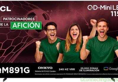 free ads TCL Smart TV 115" 4K QD-MiniLED HDR 5000 nits | 144Hz VRR | 29% Off in Mexico