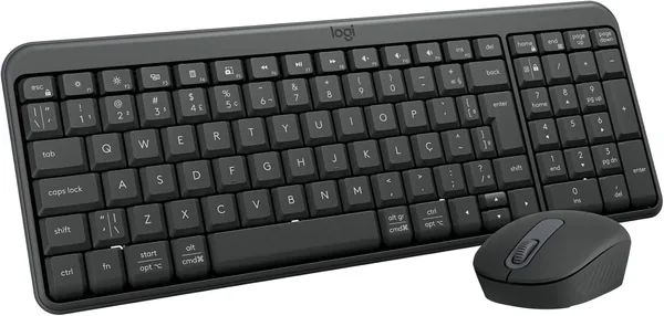 free ads Teclado e Mouse Sem Fio Logitech MK250 Bluetooth – Conectividade Rápida, Design Compacto, Mouse Ambidestro