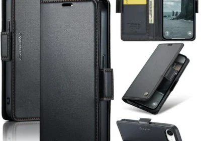 free ads Teeirllim Caset för iPhone 17e, Premium PU Leather Flip Wallet Case med RFID-blockering och magnetiska kortplatser in Sweden