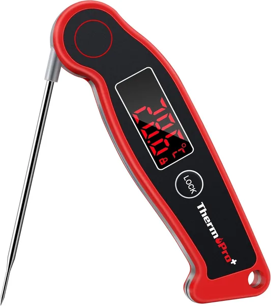 free ads Thermopro TP19 Thermometr för mat, vattenfast, instant läsning, digitalt med ambi-mätning – Best Deal