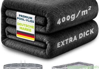 free ads tillvex® Premium Pool Underlay Round 400 cm Geotextile 400 g/m² | Ground Sheet for Pools up to Diame in Croatia
