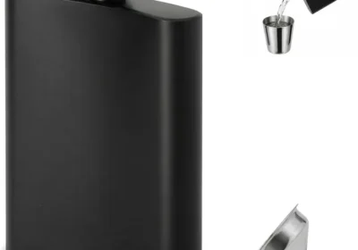 free ads TLDBATICE fickplunta rostfritt stål 20 ml svart matt med trakt - fickplunta set läckagesäker, hipflaska liten fickstorlek, fi in Sweden