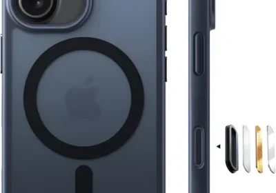 free ads TORRAS iPhone 17用ケース 【ミリタリーグレード耐衝撃性 & 高性能MagSafe対応】指紋防止、イエロー in Japan