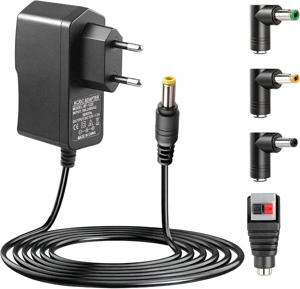 free ads Transformador Universal de 12V 2A 24W con 4 Puertos y LED – Ahorra un 8%