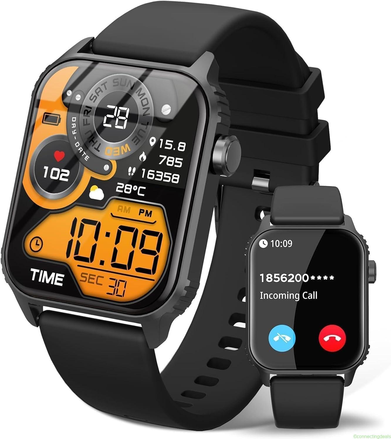 free ads TRAUSI Smart Watches 1.83″ HD, 79% Off