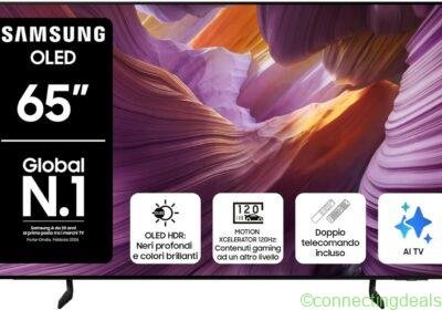 Free ad: free ads TV OLED 4K Samsung QE65S85FAEXZT 65'' - Processore NQ4 AI, Sconto 21% in Italy. free ads TV OLED 4K Samsung QE65S85FAEXZT 65'' - Processore NQ4 AI, Sconto 21% in Italy