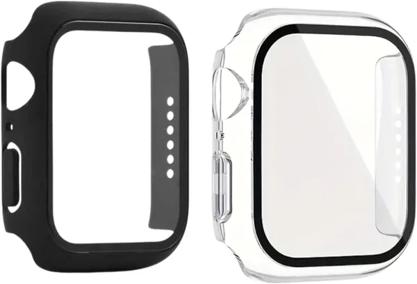 free ads Twin Pack 40mm Hard Case & Screen Protector for Apple Watch – Black/Transparent, 10% Off