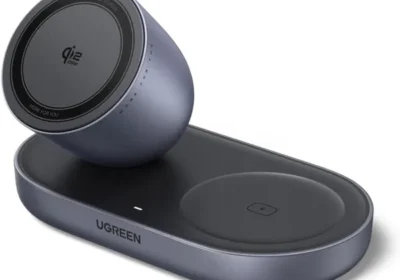 free ads UGEN Zapix Draadloze Oplader 2-in-1, Qi2 25W Gecertificeerd Magnetisch Draadloos Opladen Compatibel met MagSafe voor iPhone - 15% Korting in Netherlands
