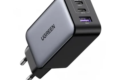 free ads UGENRE Nexode USB C Ladare 65W USB C Kraftadapter 3 Portar GaN PD Kompatibel med MacBook Pro/Air, iPhone 16 Pro - 26% Rabatt in Sweden