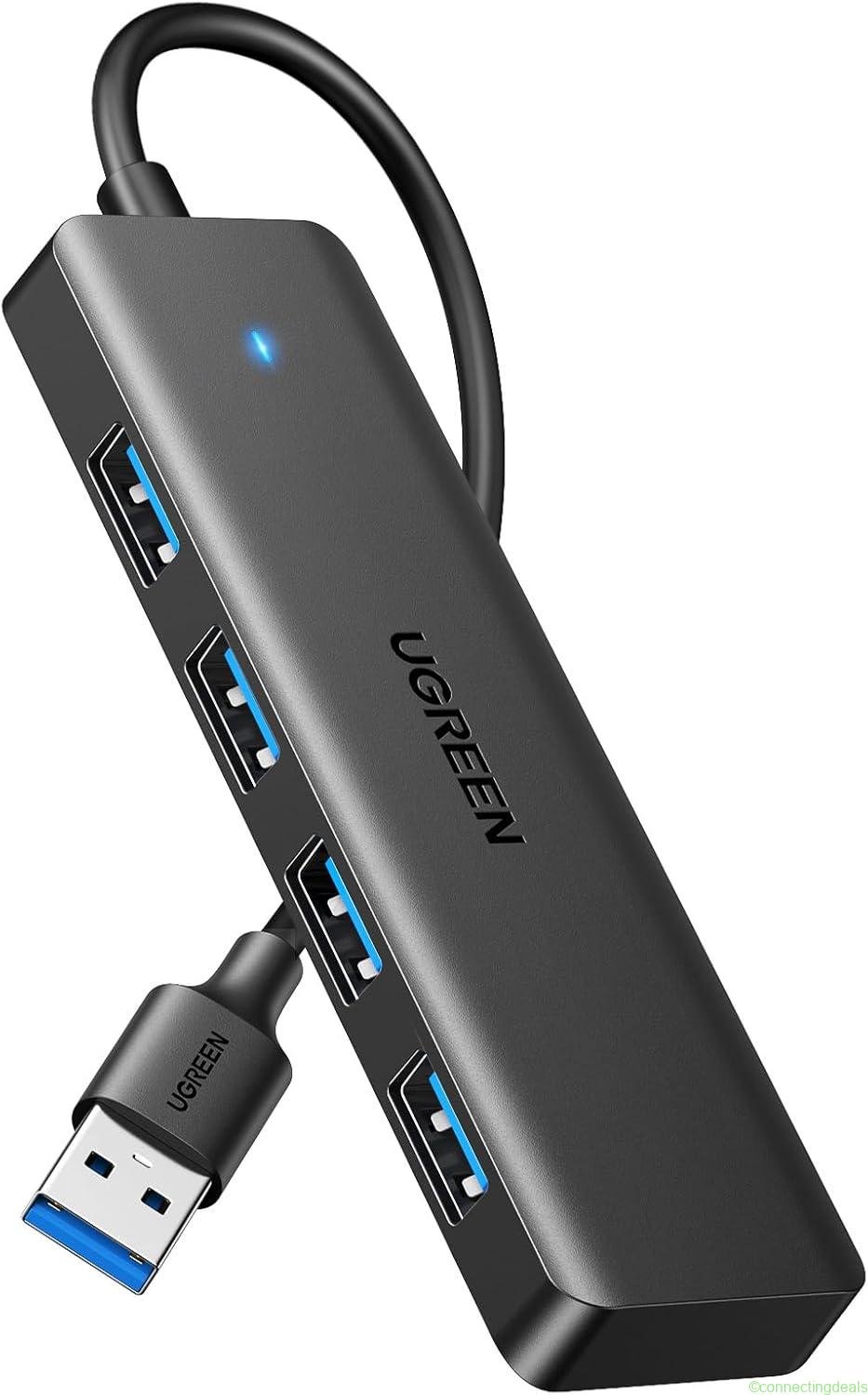 free ads UGREEN 4-Port USB 3.0 Hub – 12% Off