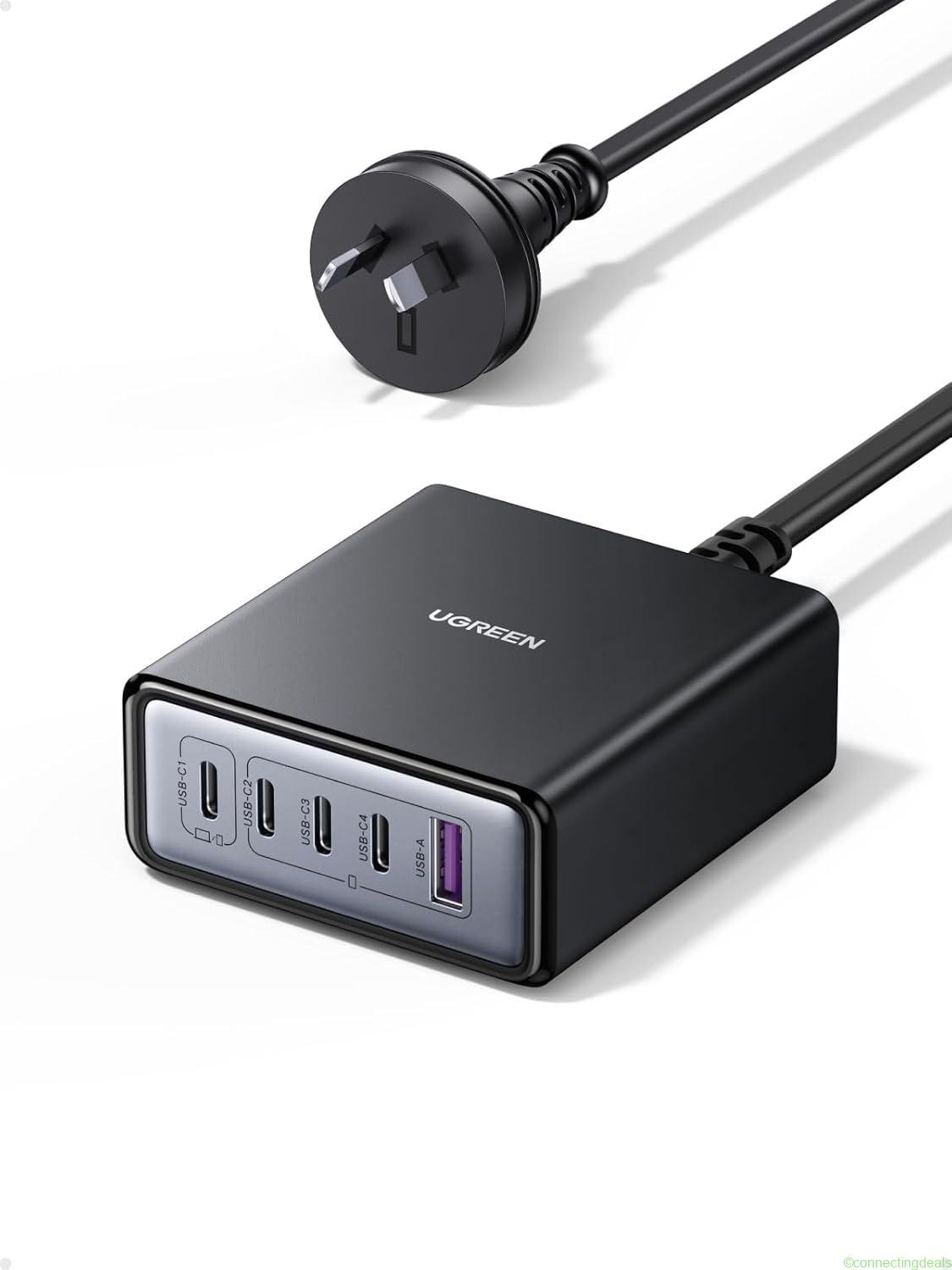free ads UGREEN Nexode 65W USB-C Charger – 5 Ports, GaN II Best Price