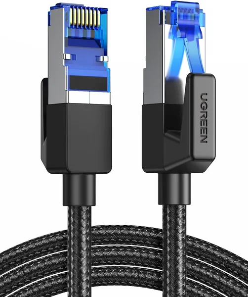free ads UGREN CAT 8 Ethernet Cable 40Gbps High Speed Network Cord