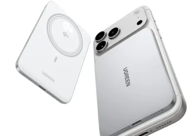 free ads UGREN MagFlow Air Power Bank, 5000mAh, 15W MagSafe, Qi2, PD 20W Fast Charge, Ergonomisk design - Best Price in Sweden