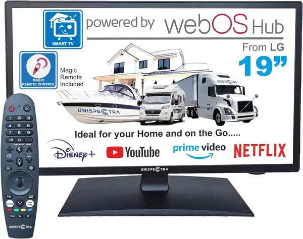 free ads Unispectra ® 19″ Smart TV (webOS) Best Deal