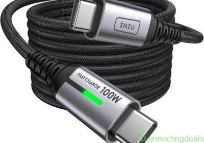 free ads USB-C Kabel INIU [2m] 100W PD 5A Schnellladung - 42% Off in Austria