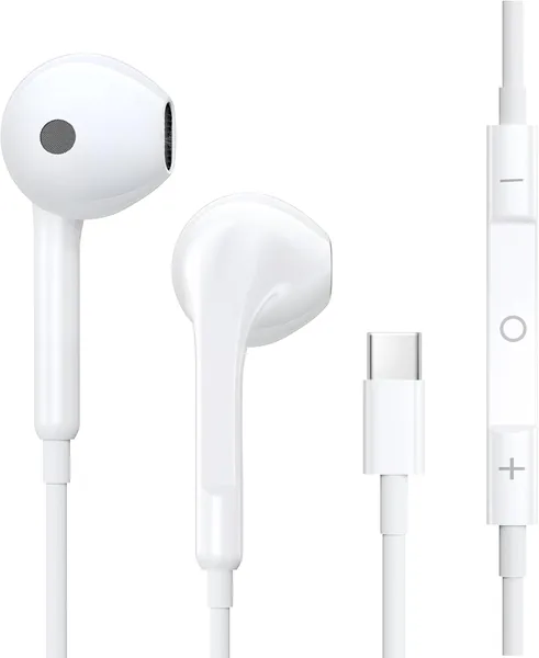 free ads USB C Wired Headphones for iPhone 17 16 15 – Best Deal