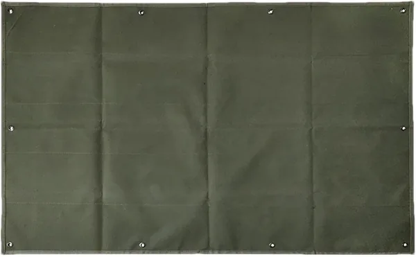 free ads Väggmonterad lappställ, nylon organisatorpanel, faltbar lagringsholder – bärbart tungt displaysystem