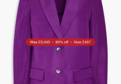 Free ad: free ads VALENTINO GARAVANI Silk-twill blazer - 85% Off in United Kingdom. free ads VALENTINO GARAVANI Silk-twill blazer - 85% Off in United Kingdom