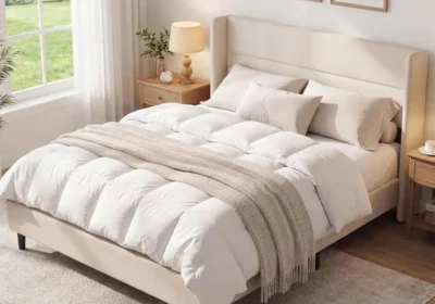 Free ad: free ads Velvet Platform Bed Frame with Wingback Headboard - Best Deal in Canada. free ads Velvet Platform Bed Frame with Wingback Headboard - Best Deal in Canada