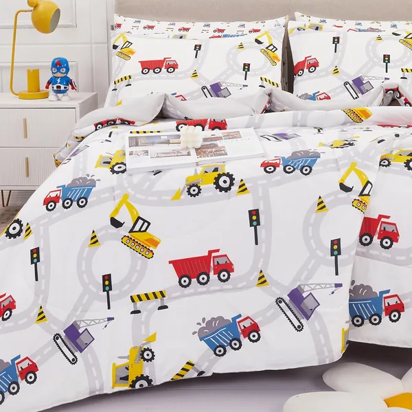 free ads Viviland Kids Bedding Set, 7 Piece Microfiber Comforter, Best Deal