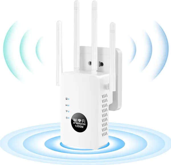 free ads WiFi Repeater 5GHz/2.4GHz – 1200Mbps Best Deal