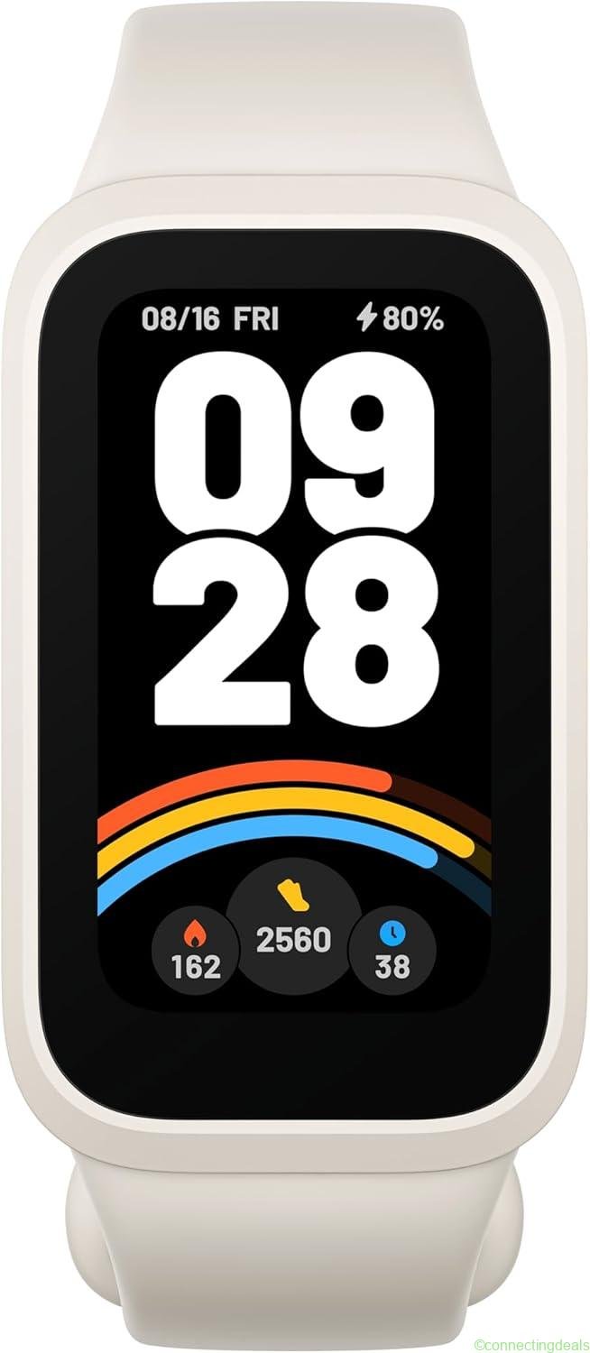 free ads Xiaomi Band 9 Active Global (Branco) – Melhor Oferta