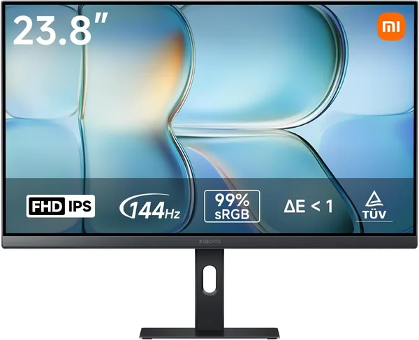 free ads Xiaomi モニター A24i、23.8インチ、フルHD、1920×1080、144Hz、99% sRGB、300ニッツ、高明るさ、TÜV低青光