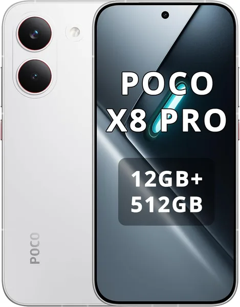 free ads Xiaomi Poco X8 Pro, 12GB+512GB, Procesador Dimensity 8500-Ultra, Batería de 6500mAh, Pantalla AMOLED brillante, 29% de descuento