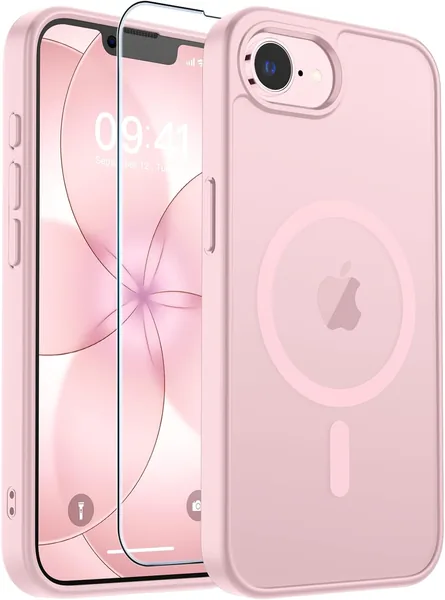 free ads Zapica Magnetic iPhone 17e & 16e Case + Glass Protector, MagSafe Compatible – Best Deal