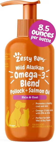free ads Zesty Paws Pollock Salmon Omega 3 Oil Best Deal