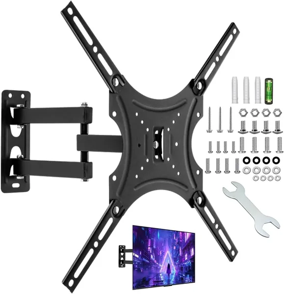free ads ZGMSDSCZ Soporte de Pared para TV Articulado Giratorio e Inclinable 14″-55″ | Base para TV LED/LCD c