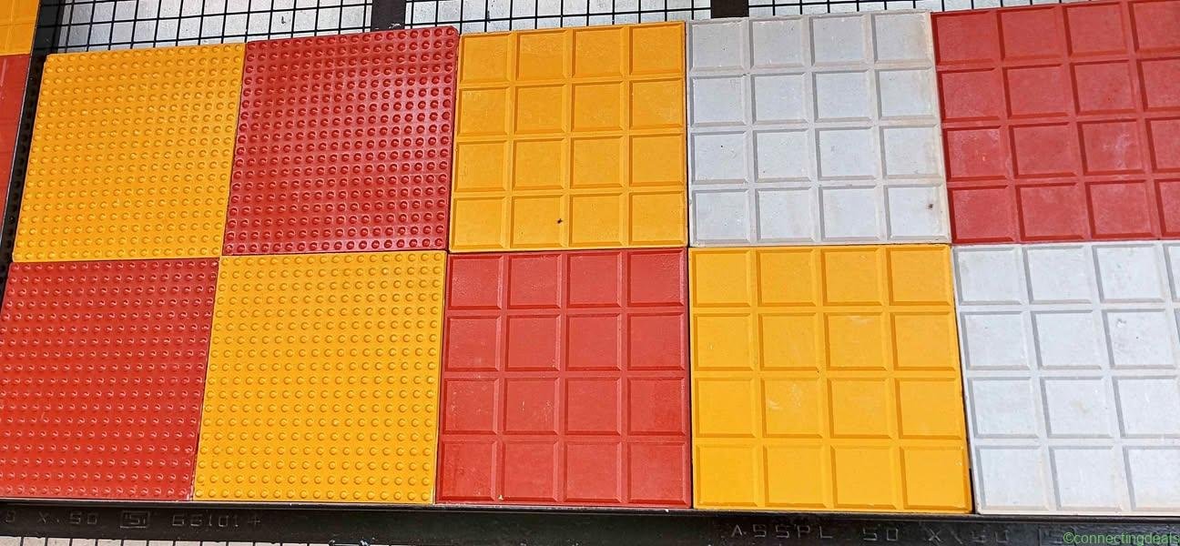 Garden and footpath interlock tiles