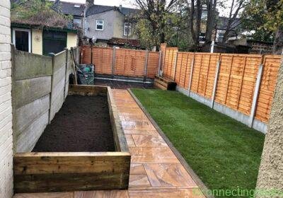 Garden landscaping in London