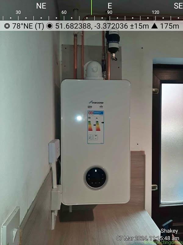 Gas, boiler and plumbing work