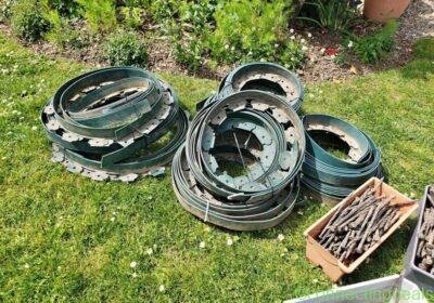 Free ad: Good quality Garden edging with stakes 100 metres in Lyon. Good quality Garden edging with stakes 100 metres in Lyon