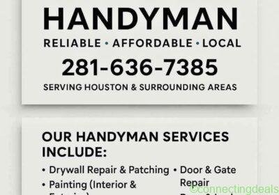 Handyman Services & Home Repairs in Houston