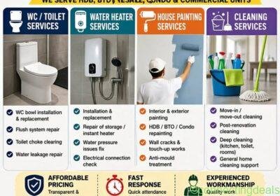 Free ad: Handyman in Singapore. Handyman in Singapore