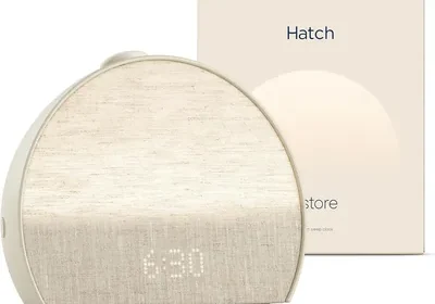 Hatch Restore 3 Sunrise Alarm Clock Solar White Noise Screen-Free Sleep Best Deal in Oman