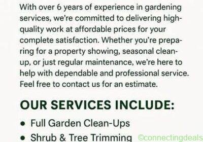 Hedge Trimming / Garden Cleanup in Vancouver